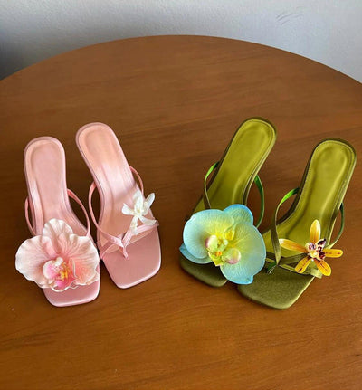 Amara | Bloom Low-Heel Sandals