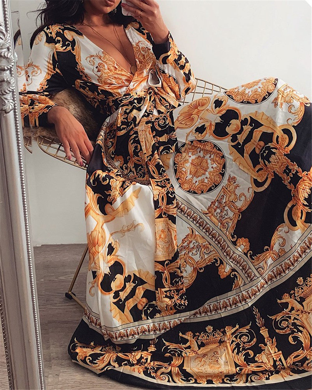 Boho Printed Dress