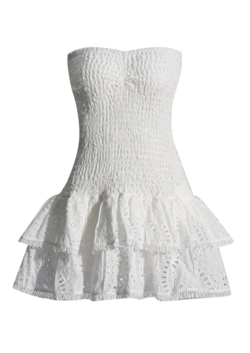 Carmina | Strapless Mini Dress