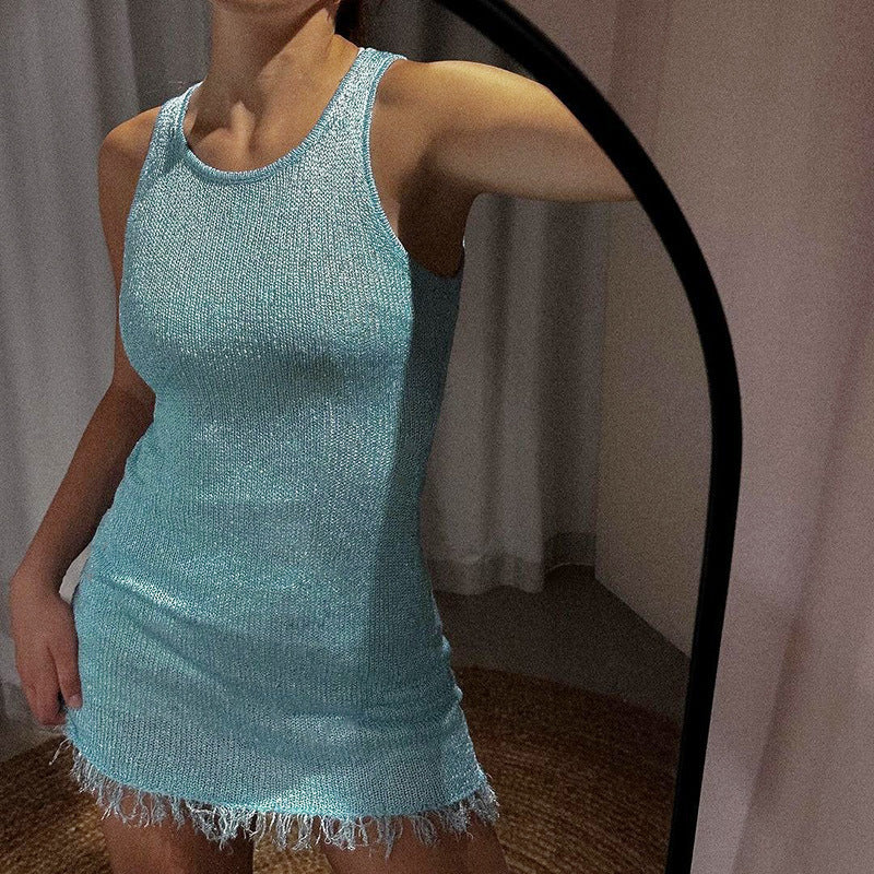 Nova | Glitter Veil Mini Dress