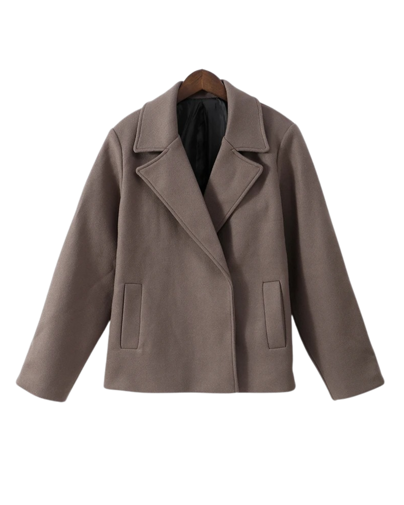 Tessa - Wool Coat With Lapels