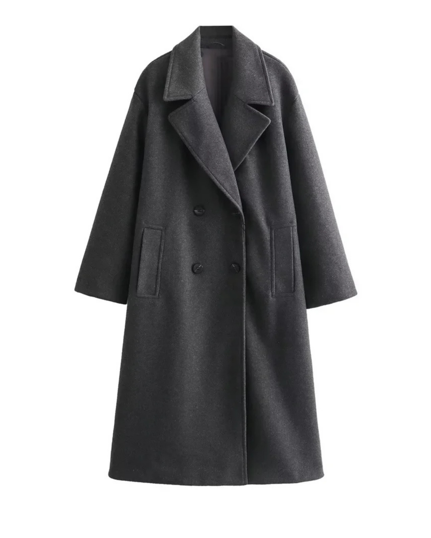Ava - Chic Long Coat Jacket