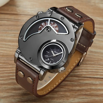Luxurious Dual Time Watch