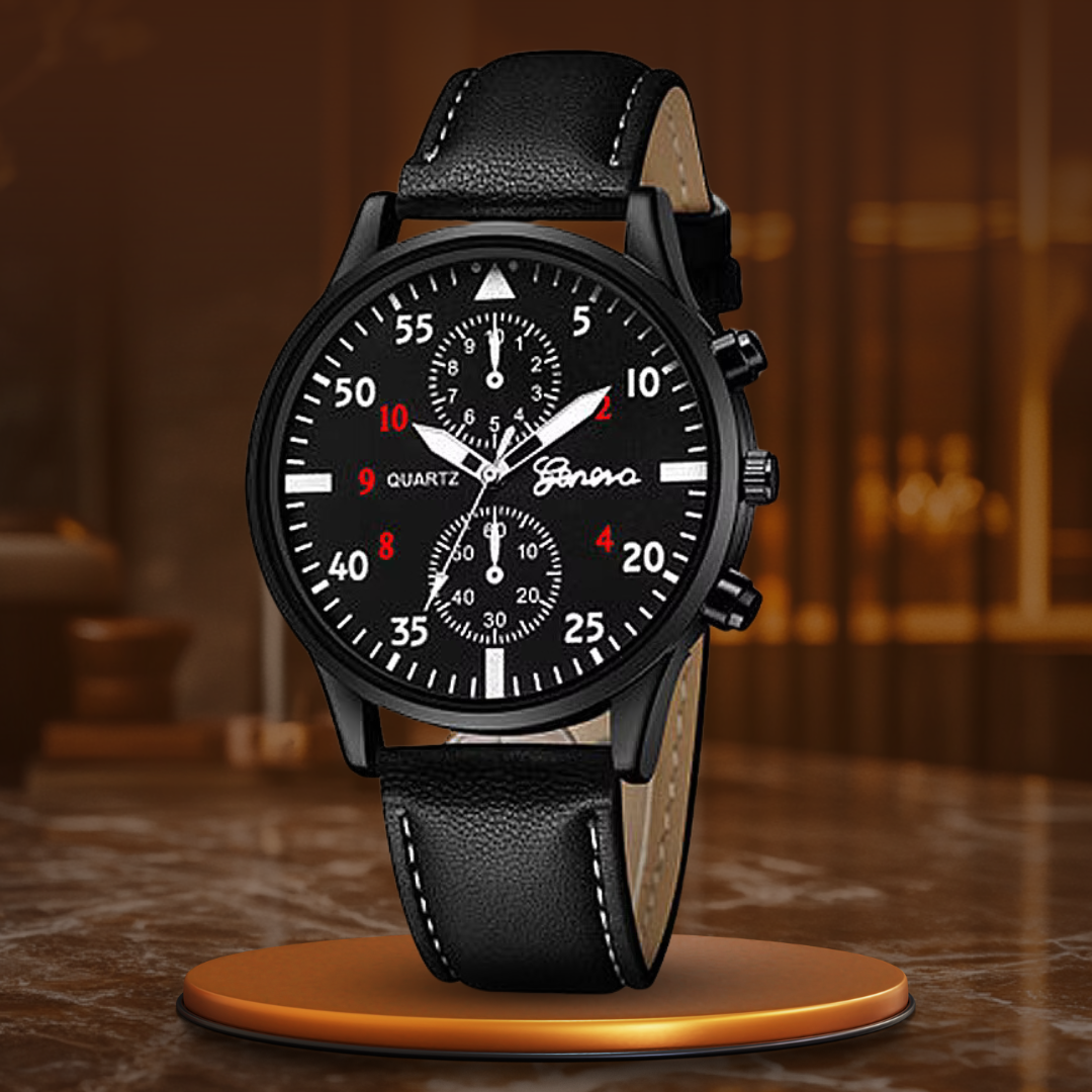 Elegant 4-piece Fashion Watch
