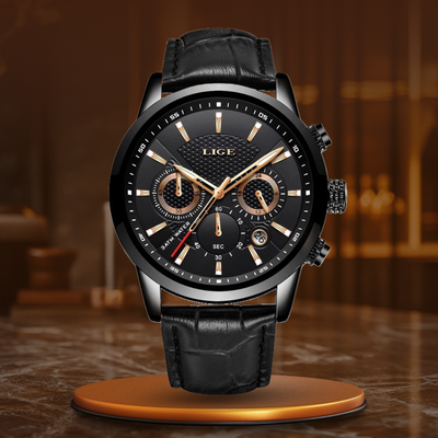 Modern Military Leather Watch