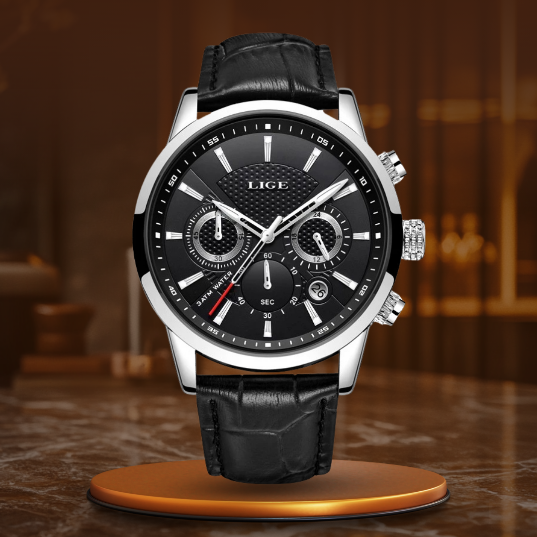 Modern Military Leather Watch
