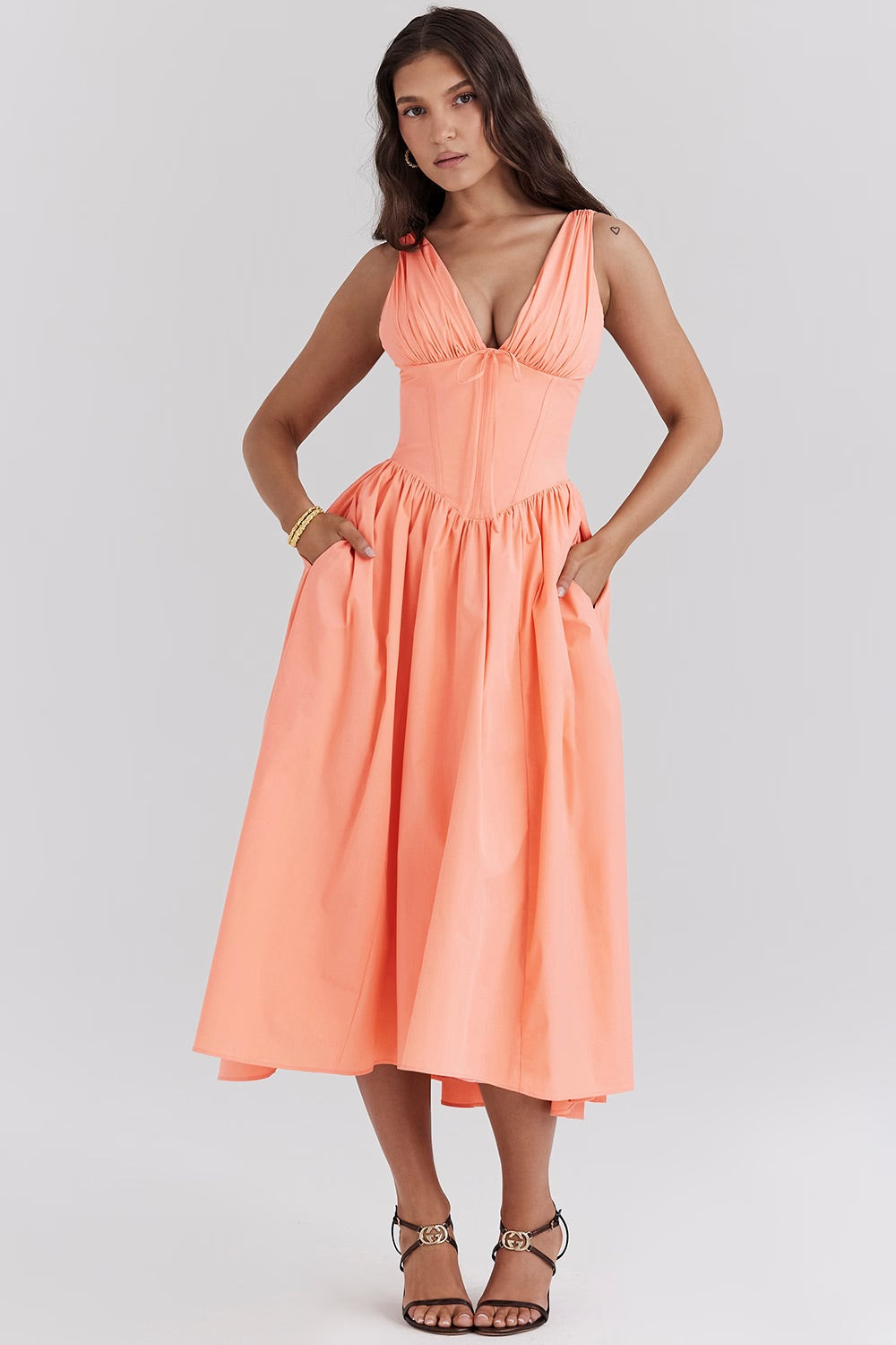 Marissa | Elegant Summer Midi Dress