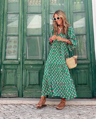 Boho Spring Dress