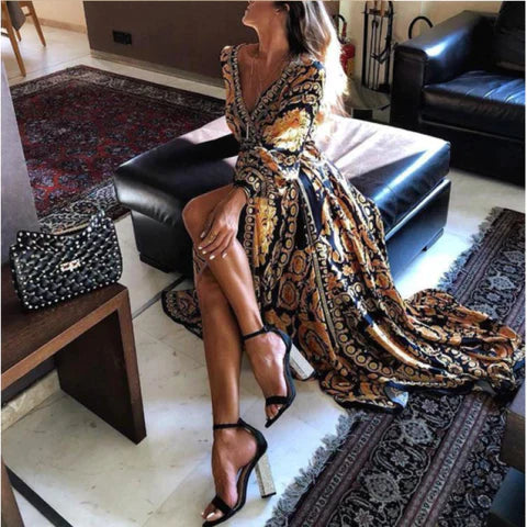 Boho Printed Dress