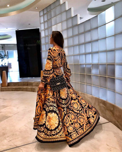 Boho Printed Dress