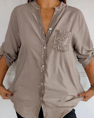 Liza | Sparkle Sequin Blouse