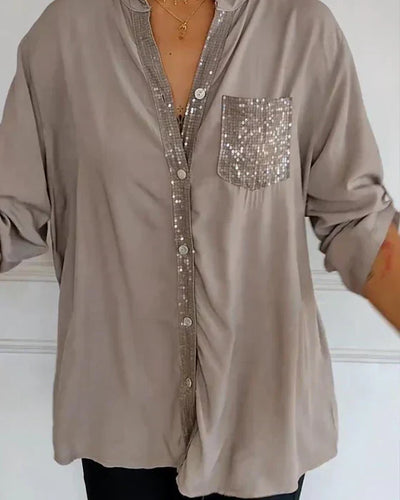 Liza | Sparkle Sequin Blouse