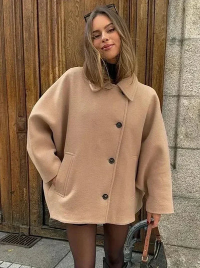 Jana - Elegant Oversized Coat