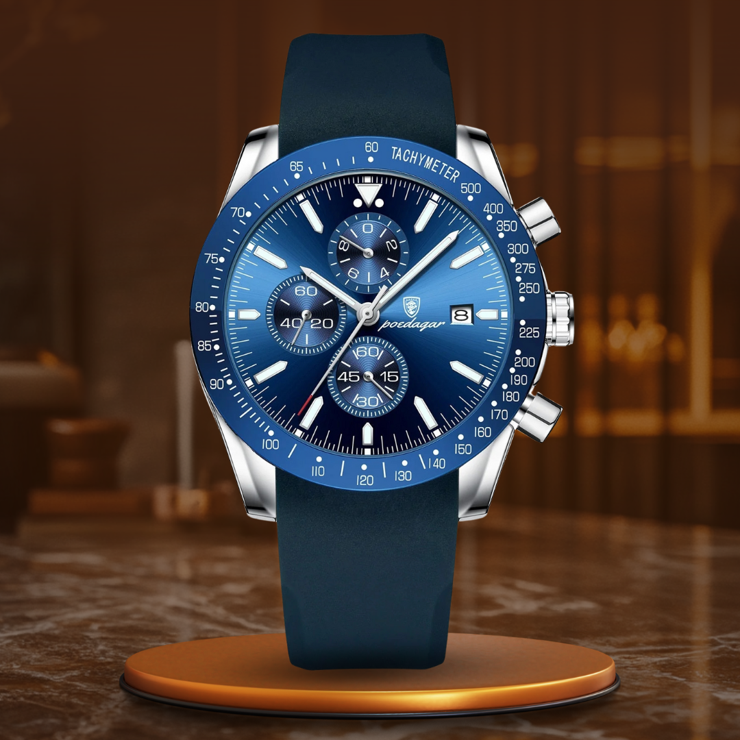 Chronograph Watch with Radiant Date