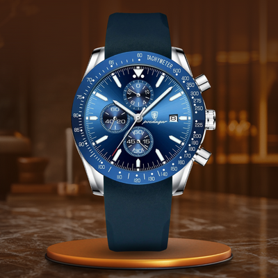 Chronograph Watch with Radiant Date