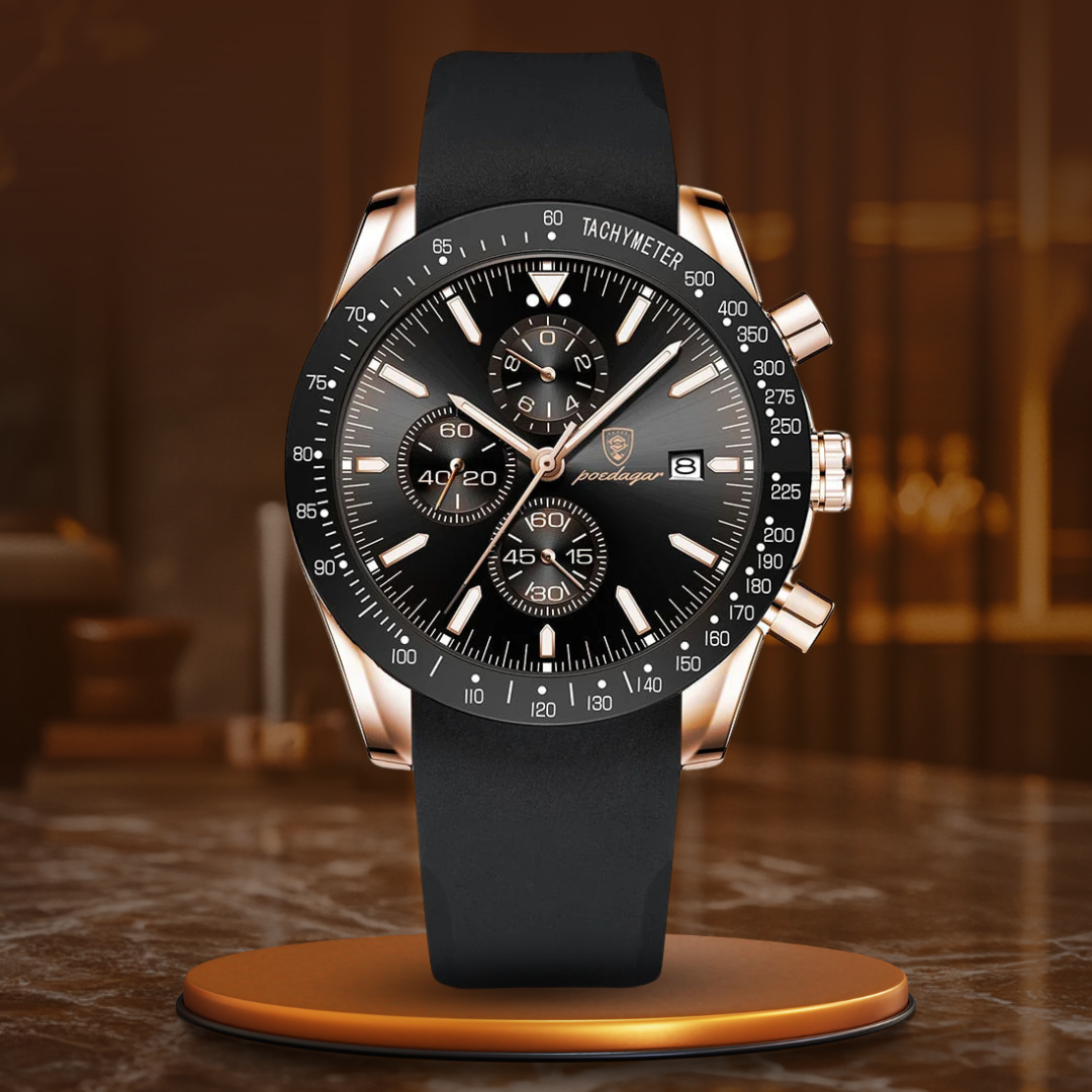 Chronograph Watch with Radiant Date