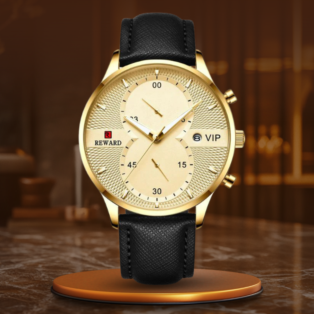 Luxurious Quartz Chronograph Watch