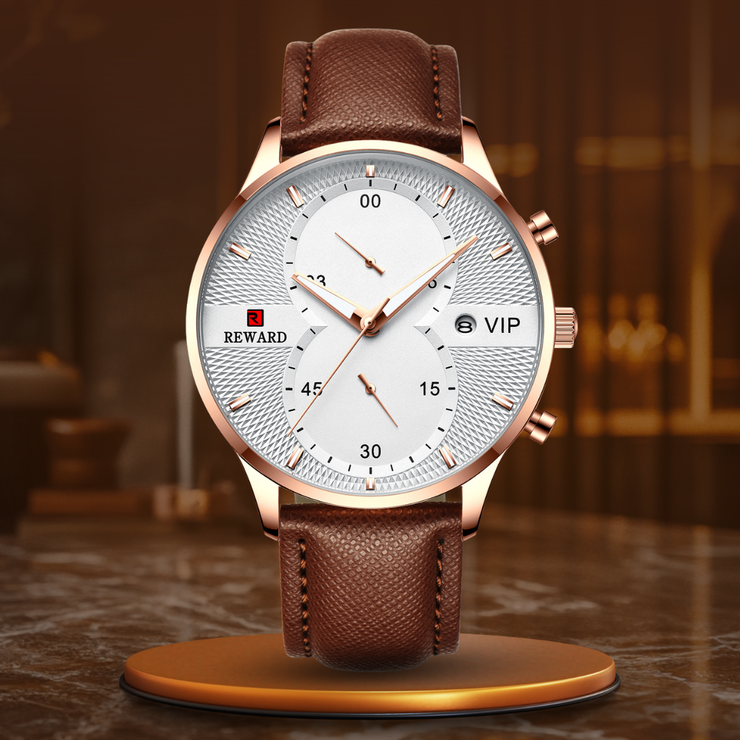 Luxurious Quartz Chronograph Watch
