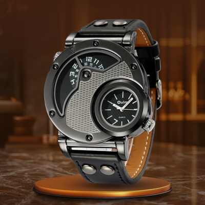 Luxurious Dual Time Watch