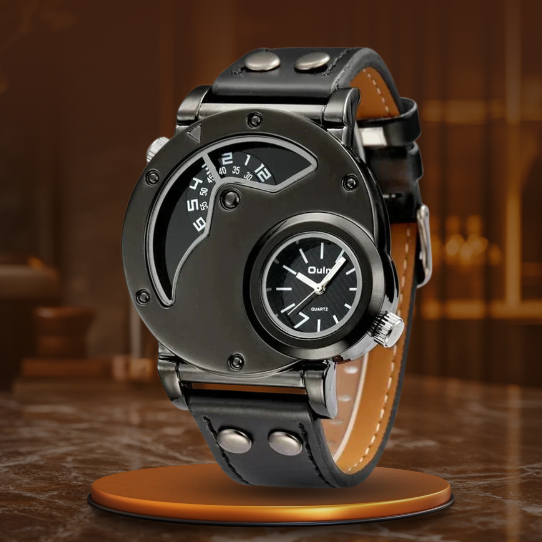 Luxurious Dual Time Watch