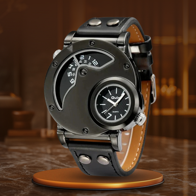 Luxurious Dual Time Watch