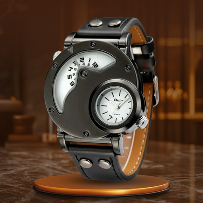 Luxurious Dual Time Watch