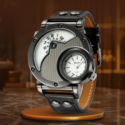 Luxurious Dual Time Watch