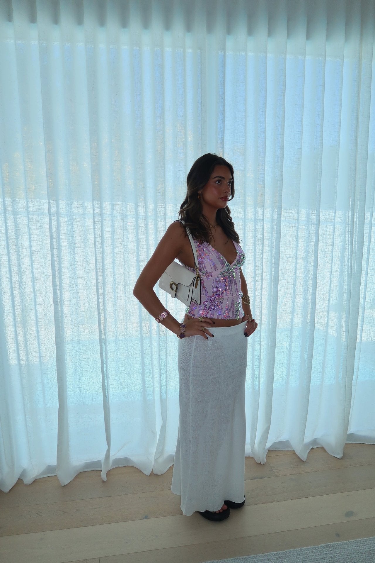 Liora | Flash Halter Top