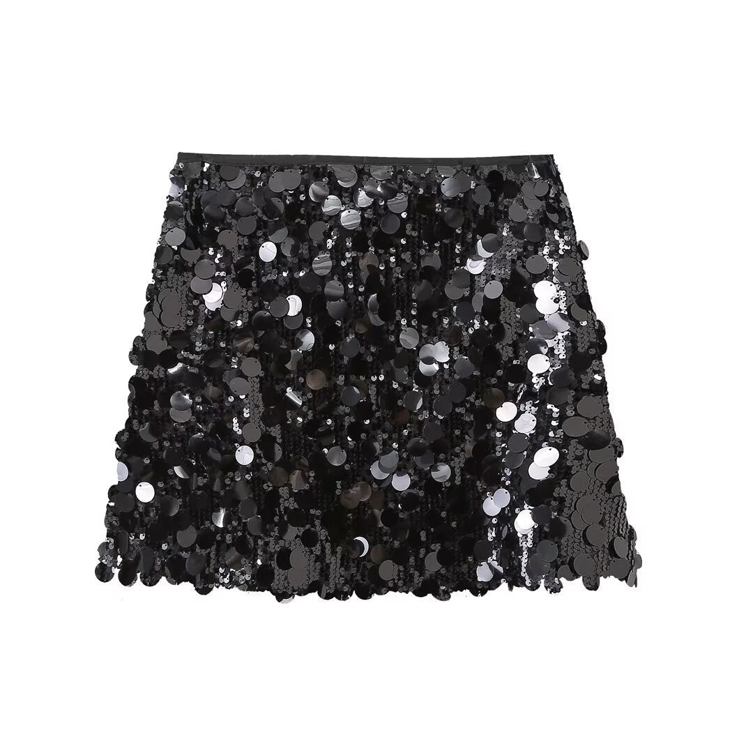 Ziva | Luxe Sequin Skirt