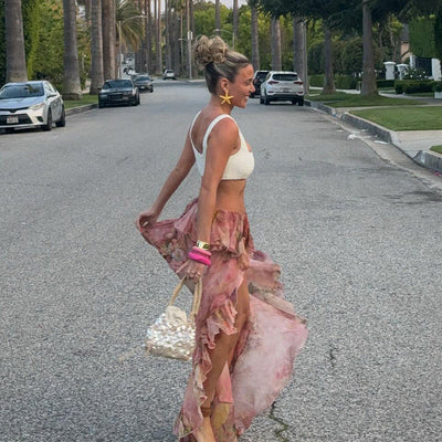 Monica | Bloom Ruffled Skirt