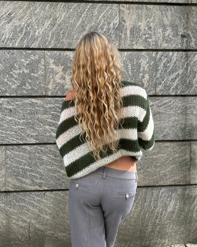 Louisa L Knitted Striped Sweater