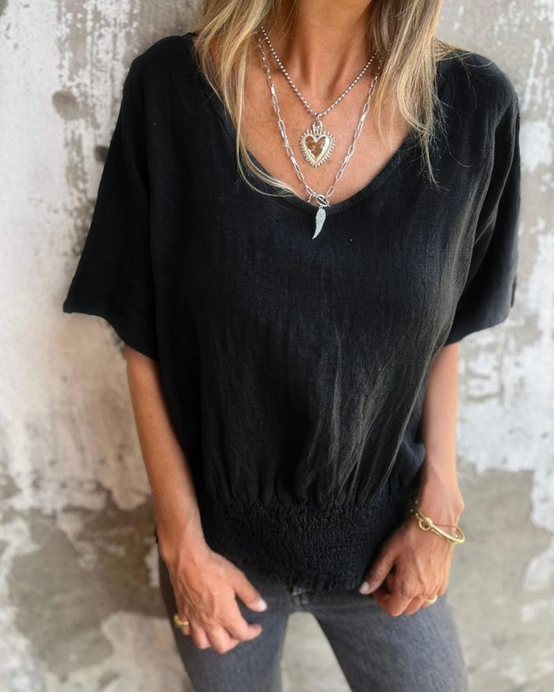 Andrea | Relaxed Summer Blouse