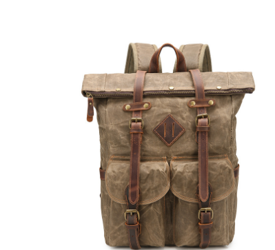 Krun - Canvas Laptop Backpack