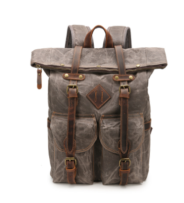 Krun - Canvas Laptop Backpack