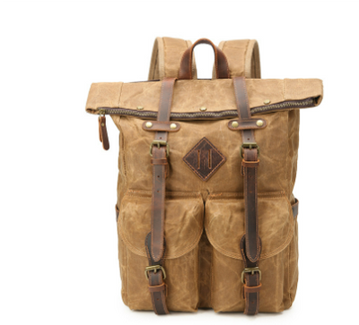 Krun - Canvas Laptop Backpack