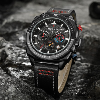 Luxurious sports chronograph watch