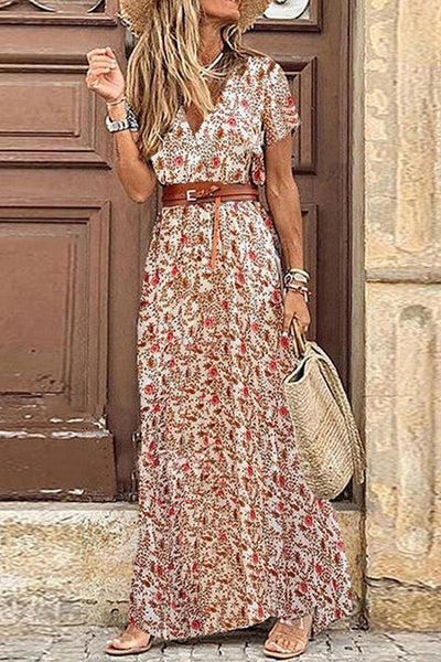 Desiree™ - Boho Paisley Dress