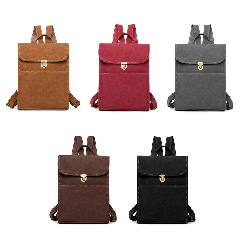 Abby - Suede Backpack