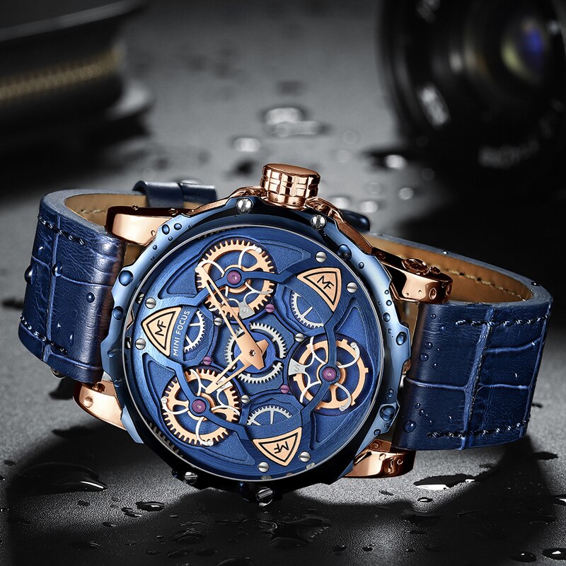 Men's Luxury Military-Style Sports Watch