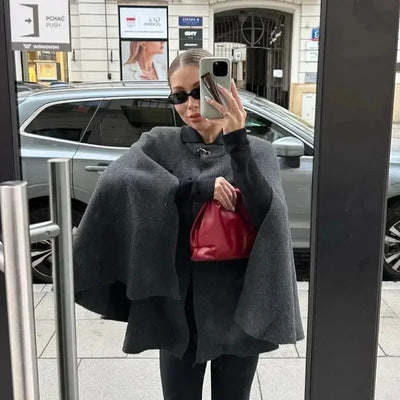 Olivia - Viral Cape Coat