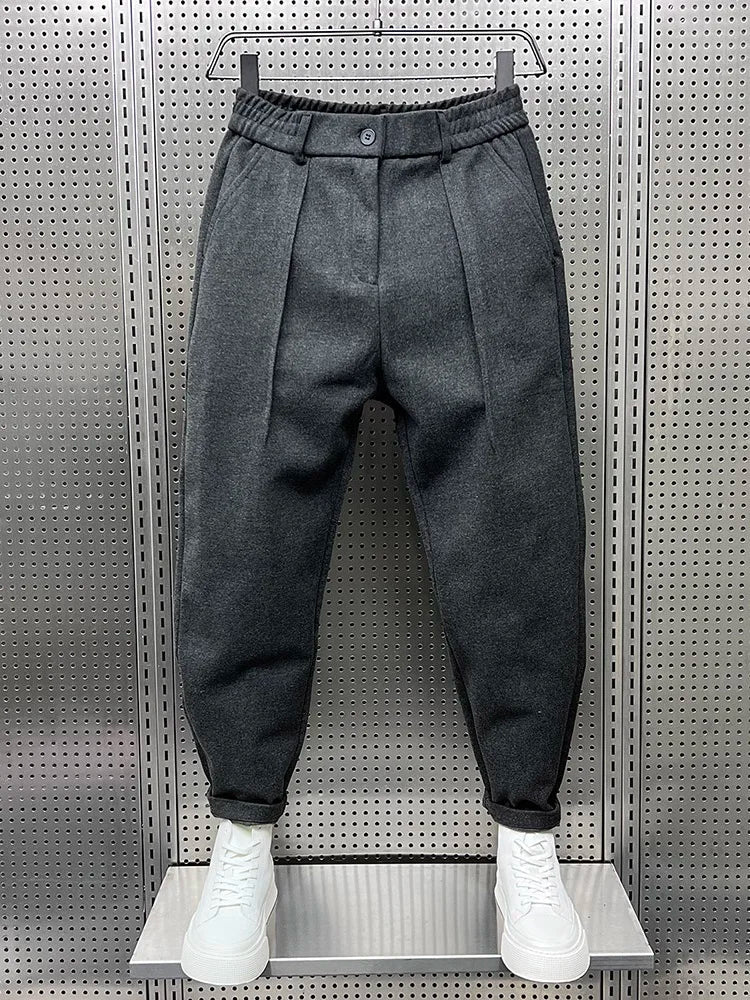 Marcello - Elegant Mélange Trousers