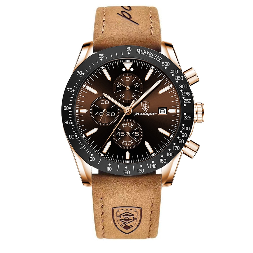 Chronograph Watch with Radiant Date