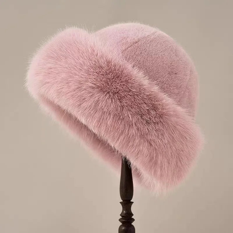 Lulu - Soft And Warm Fur Hat For Women