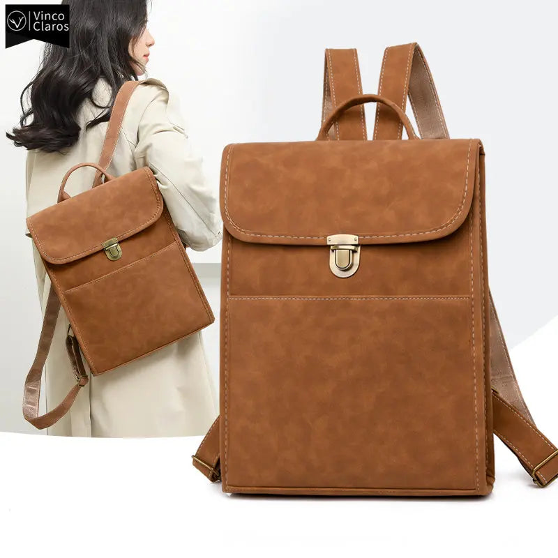Abby - Suede Backpack
