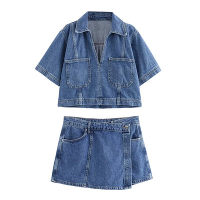 Amelia V-neck set