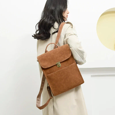 Abby - Suede Backpack