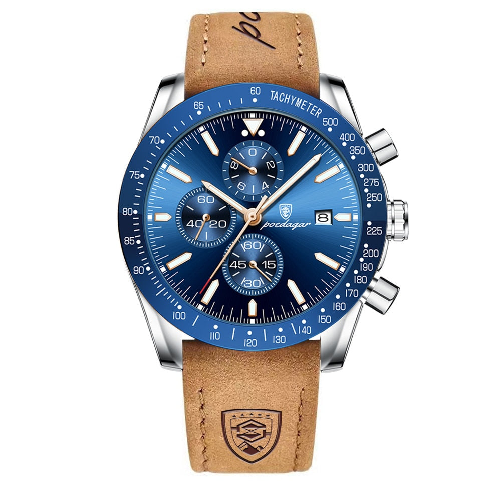 Chronograph Watch with Radiant Date