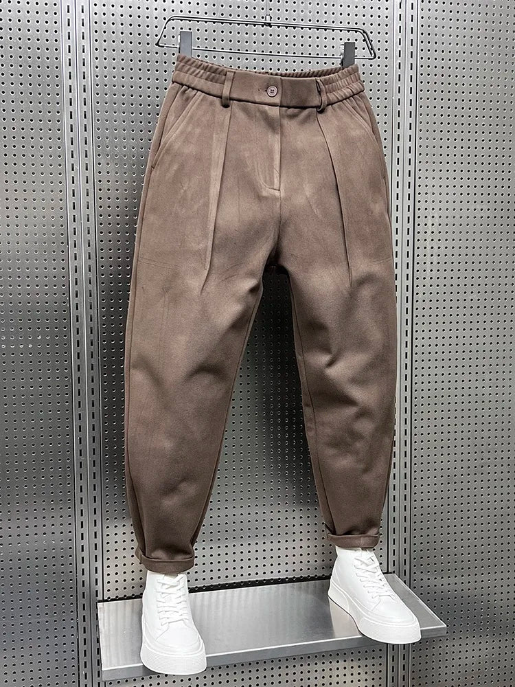 Marcello - Elegant Mélange Trousers
