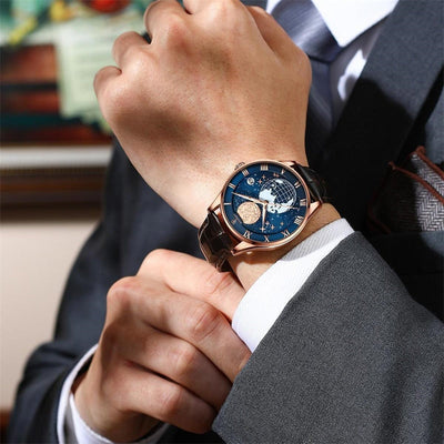 Zegarek-Kwarcowy Stylish and Functional Quartz Watch