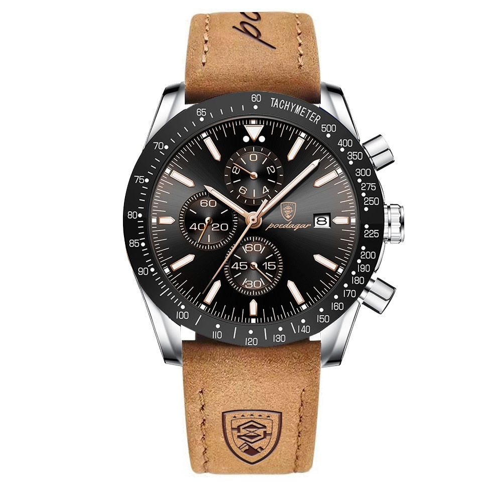 Chronograph Watch with Radiant Date